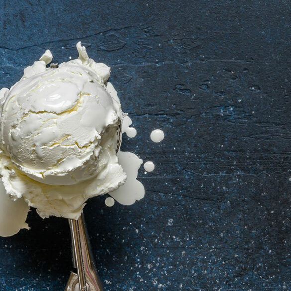 Glace au skyr et protéine